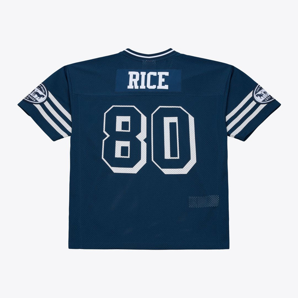 Jerry Rice San Francisco 49ers Mitchell & Ness x Levi's Unisex Legacy Jersey - Navy