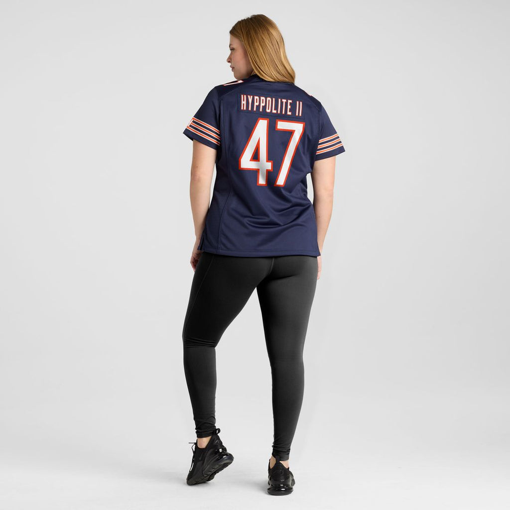 Ruben Hyppolite II Chicago Bears Nike Women's Team Game Jersey - Navy