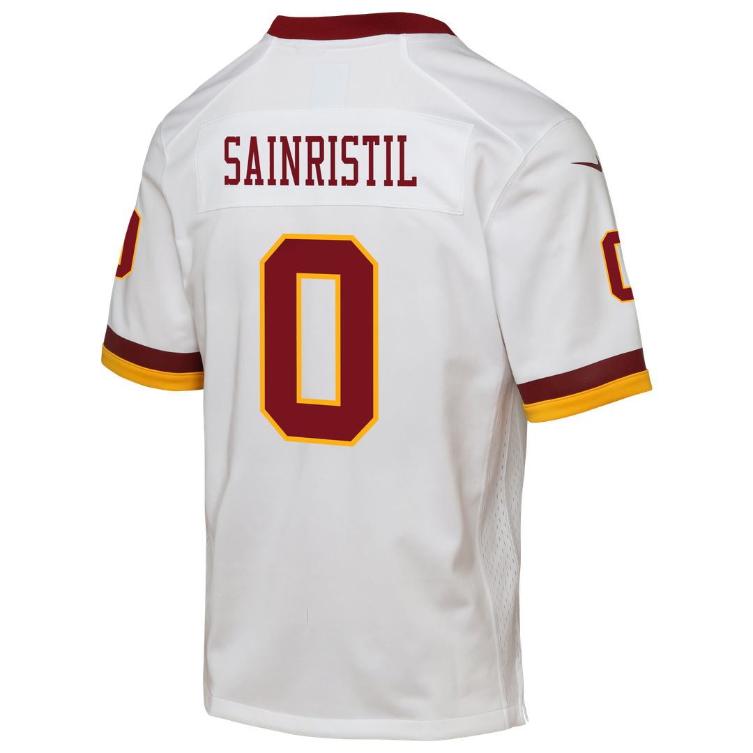 Mike Sainristil Washington Commanders Nike Youth Hail Raiser Alternate Game Jersey - Black
