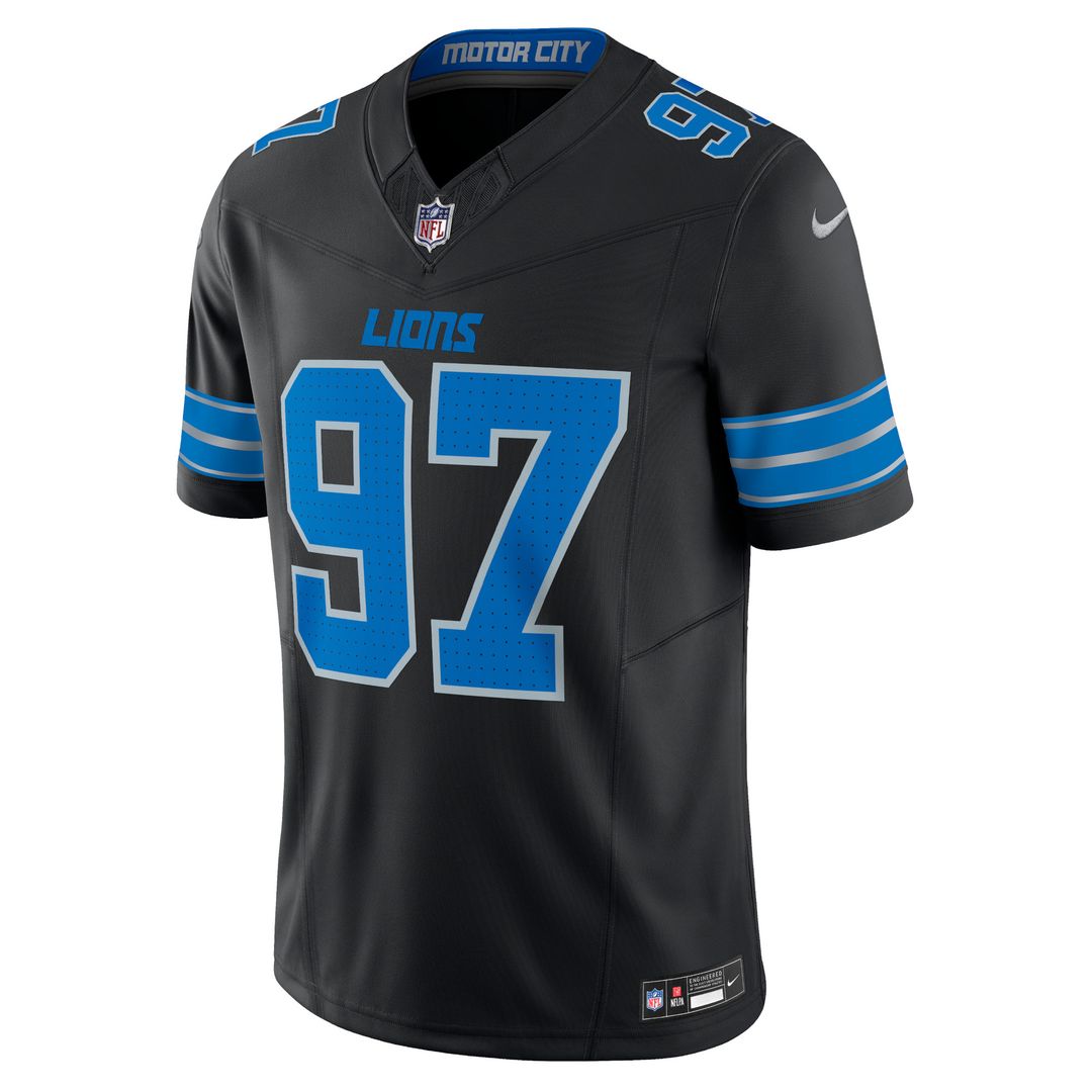 Aidan Hutchinson Detroit Lions Nike Vapor F.U.S.E. Limited Jersey - White