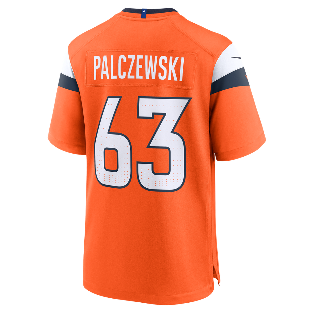 Alex Palczewski Denver Broncos Nike Team Game Jersey -  Orange