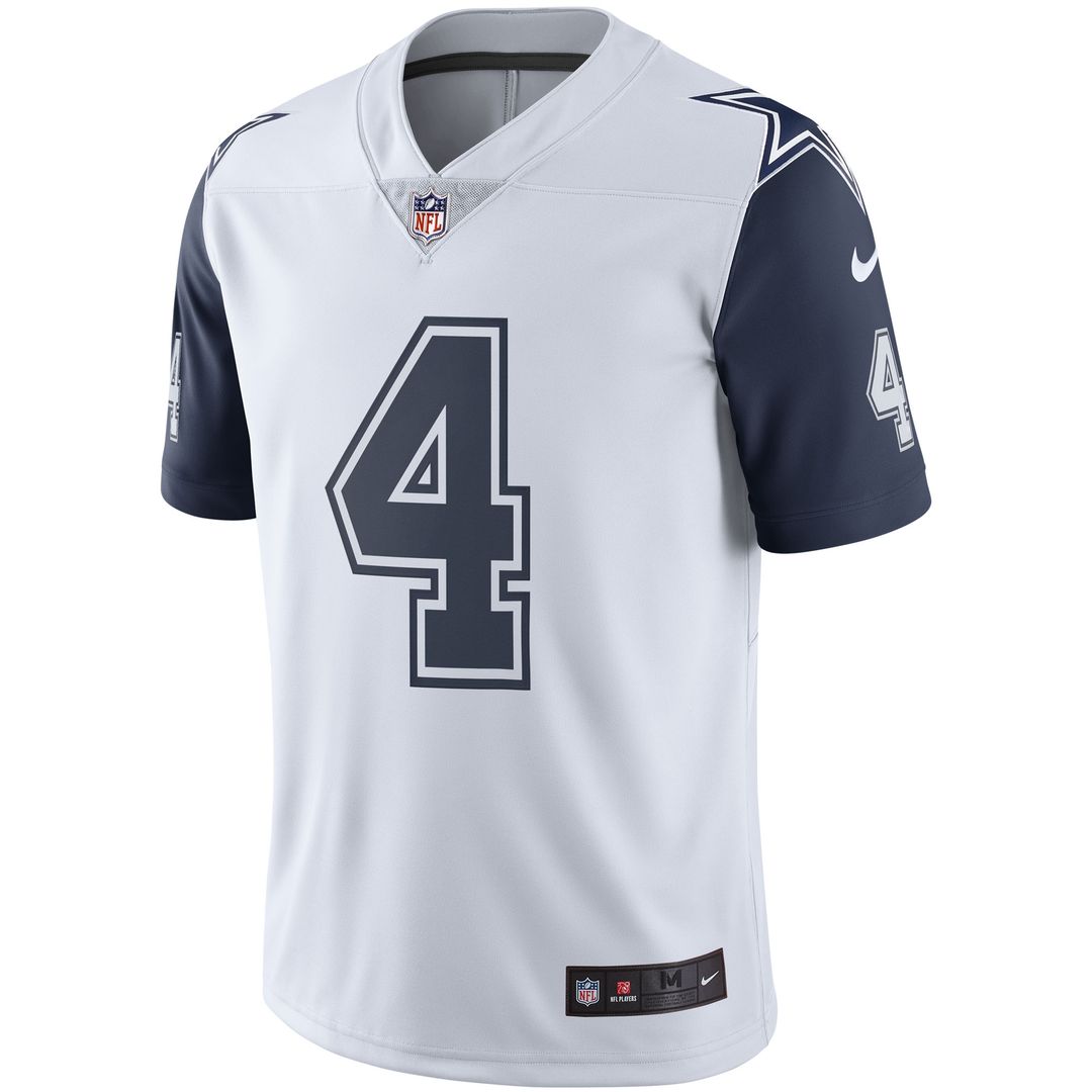 Dak Prescott Dallas Cowboys Nike Vapor Limited Player Jersey - Navy