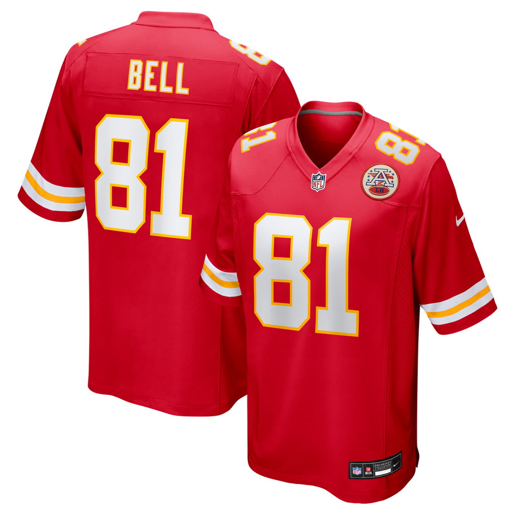 Blake Bell Kansas City Chiefs Nike Game Player Jersey - Red