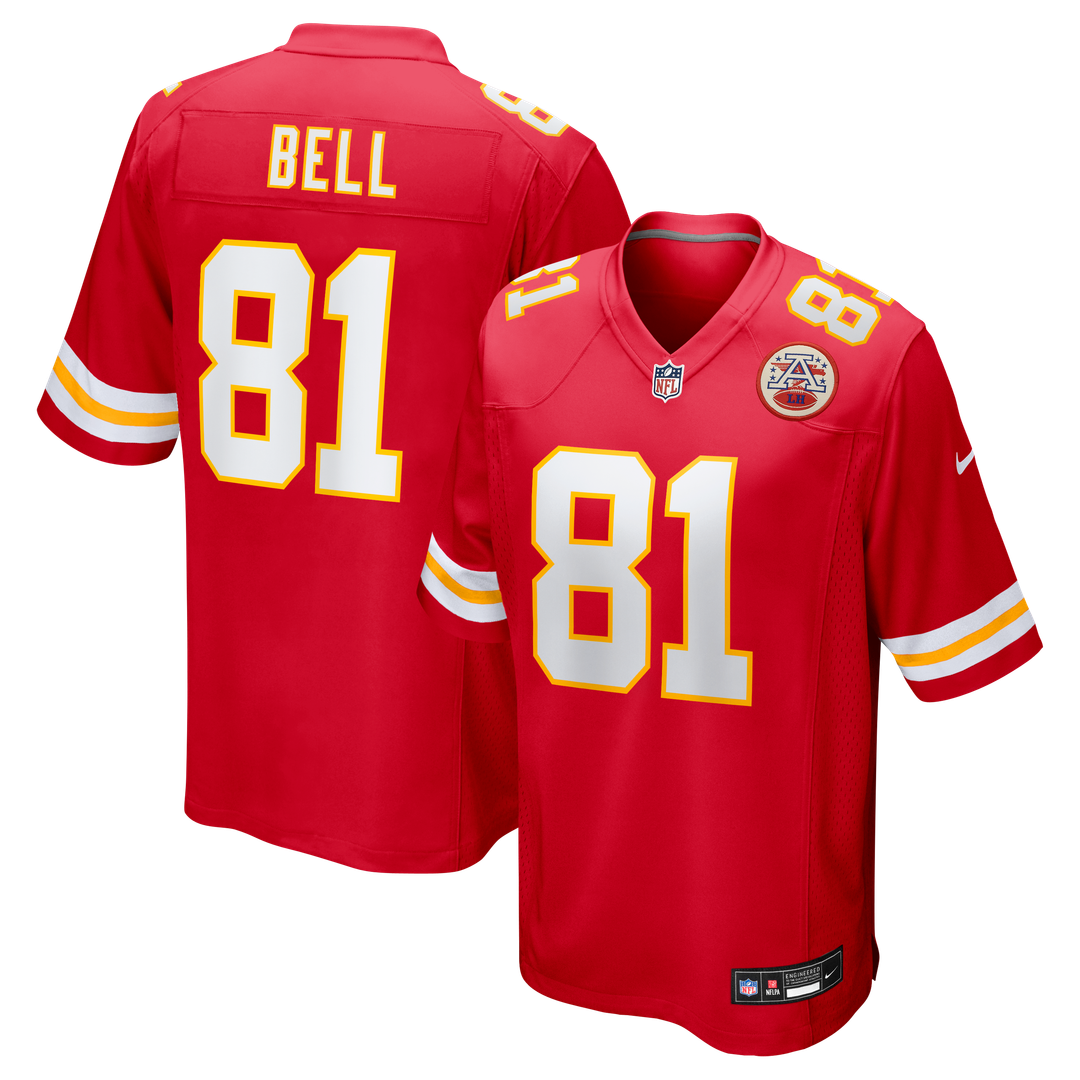 Blake Bell Kansas City Chiefs Nike Game Player Jersey - Red