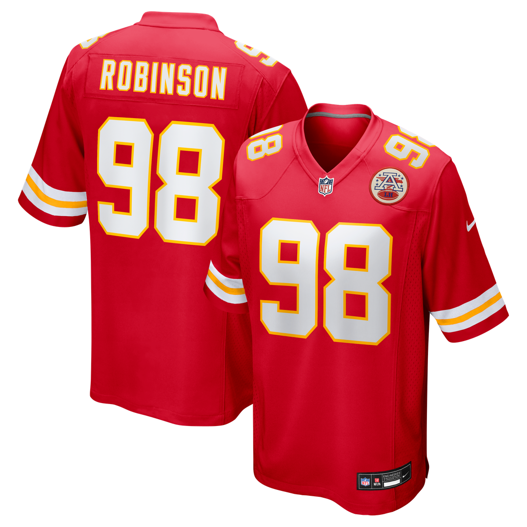 Janarius Robinson Kansas City Chiefs Nike Team Game Jersey -  Red