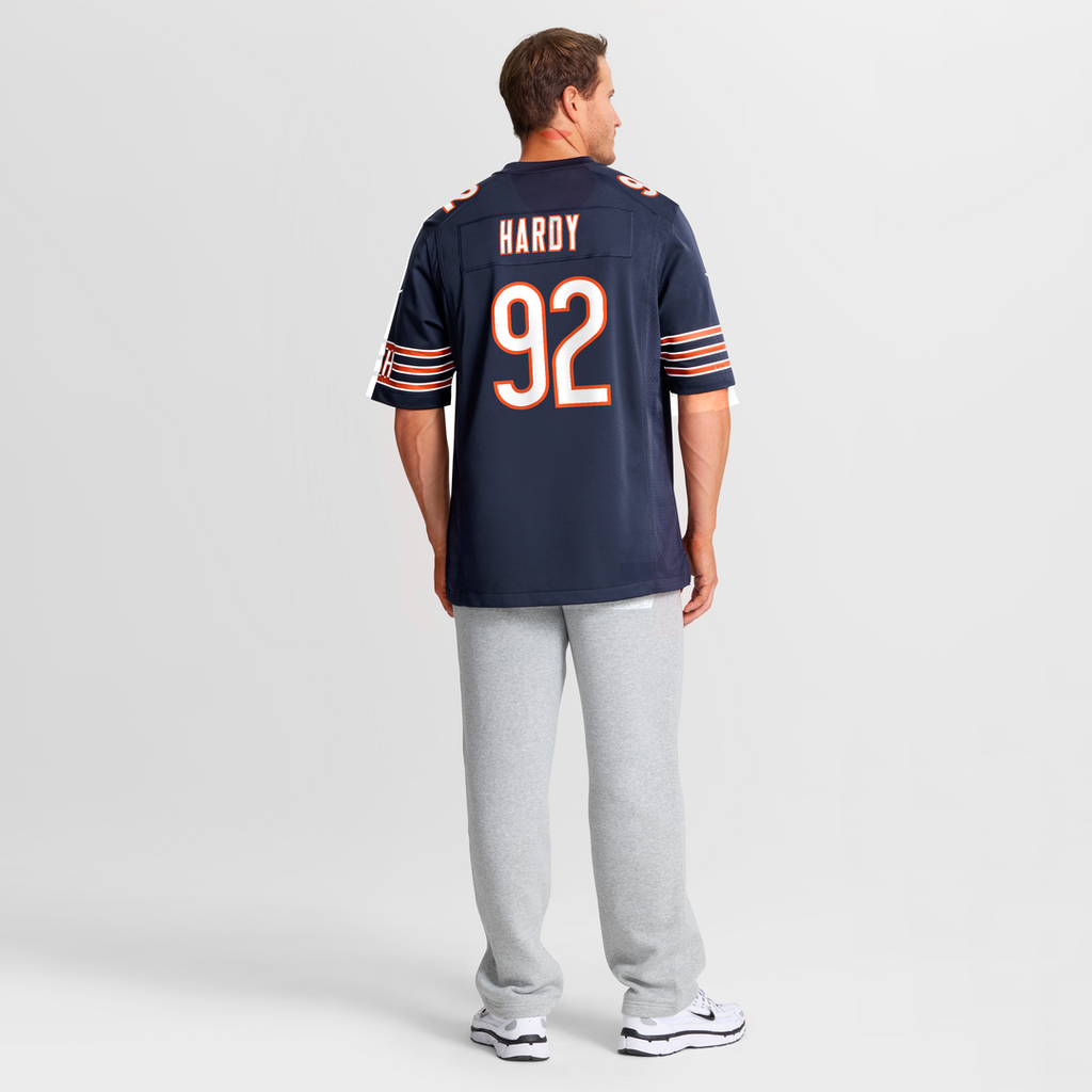 Daniel Hardy Chicago Bears Nike Team Game Jersey -  Navy