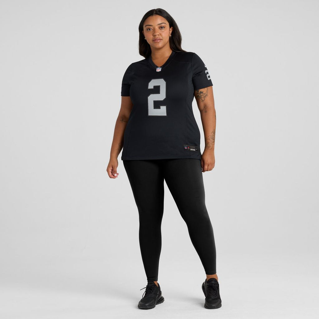 Daniel Carlson Las Vegas Raiders Nike Women's Player Game Jersey - Black