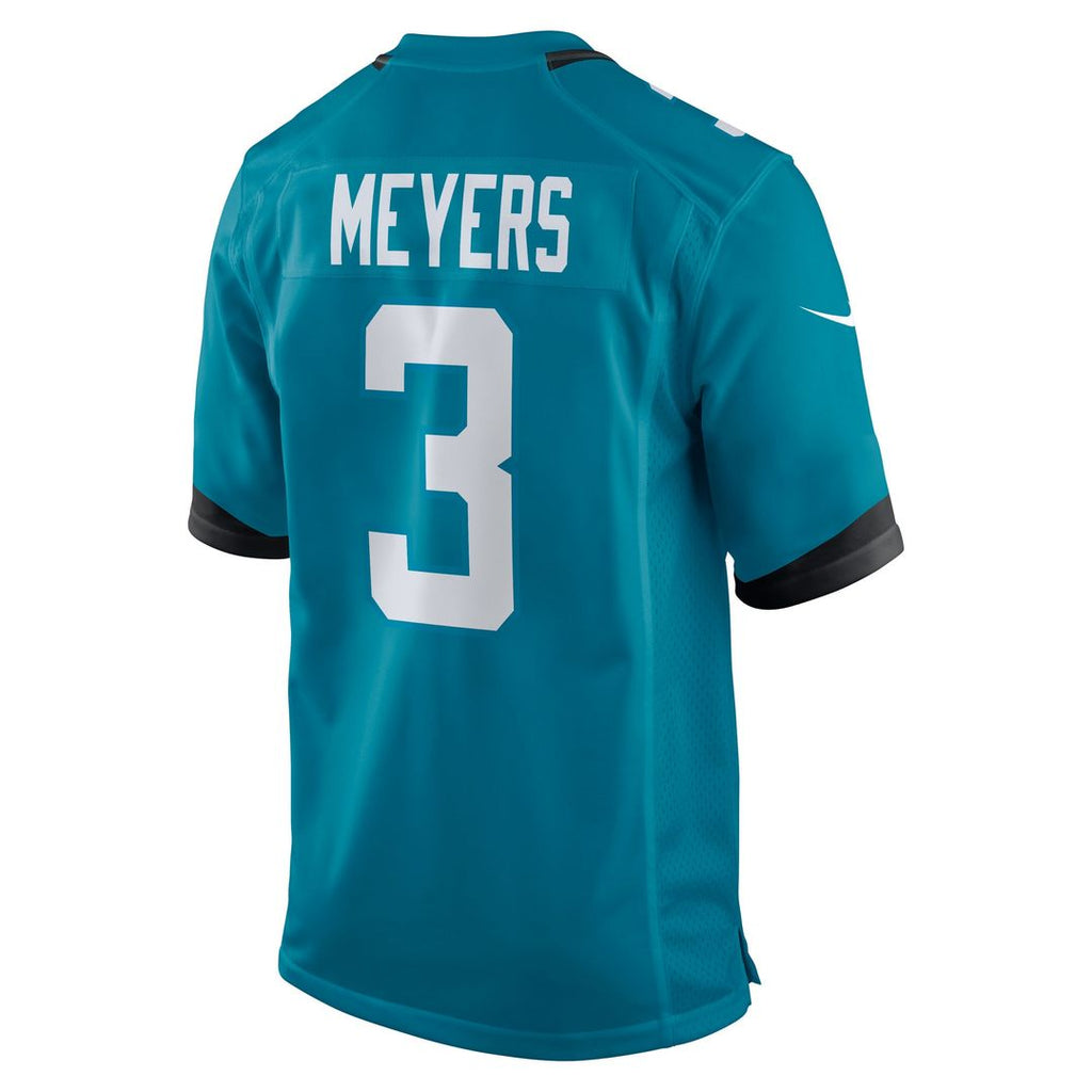 Jakobi Meyers Jacksonville Jaguars Nike Alternate  Game Jersey -  Black