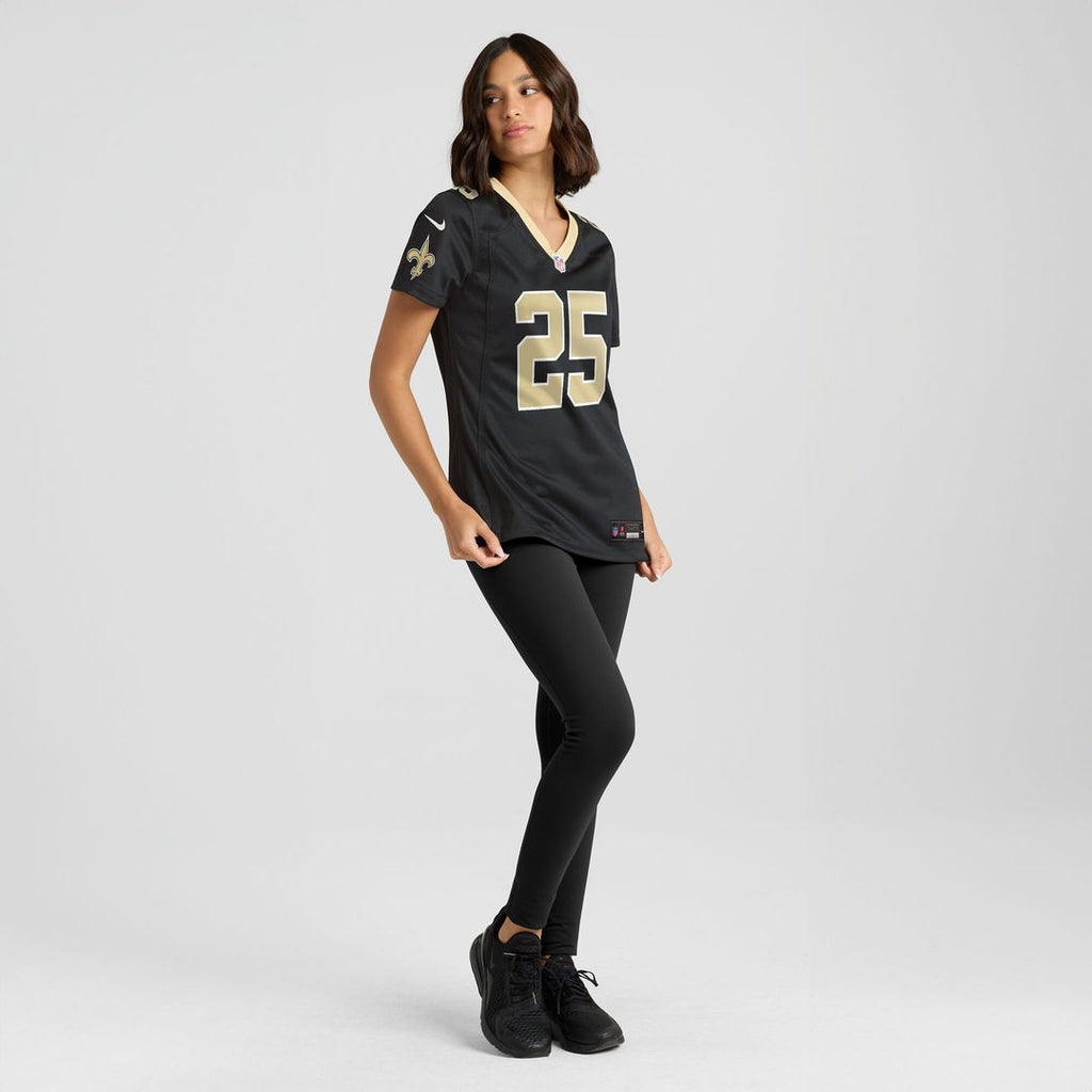 Rejzohn Wright New Orleans Saints Nike Women's Team Game Jersey -  Black