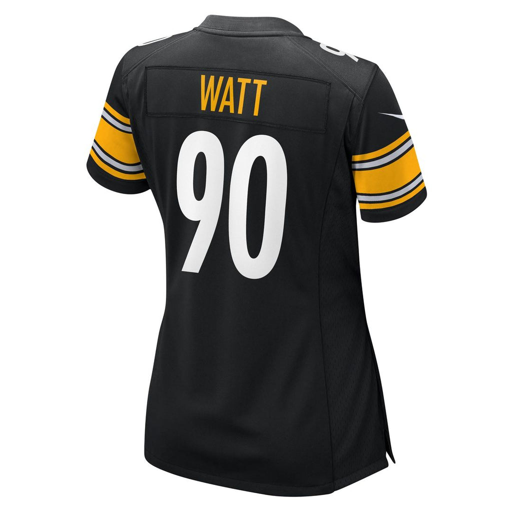T.J. Watt Pittsburgh Steelers Nike Women's Team Game Jersey -  Black