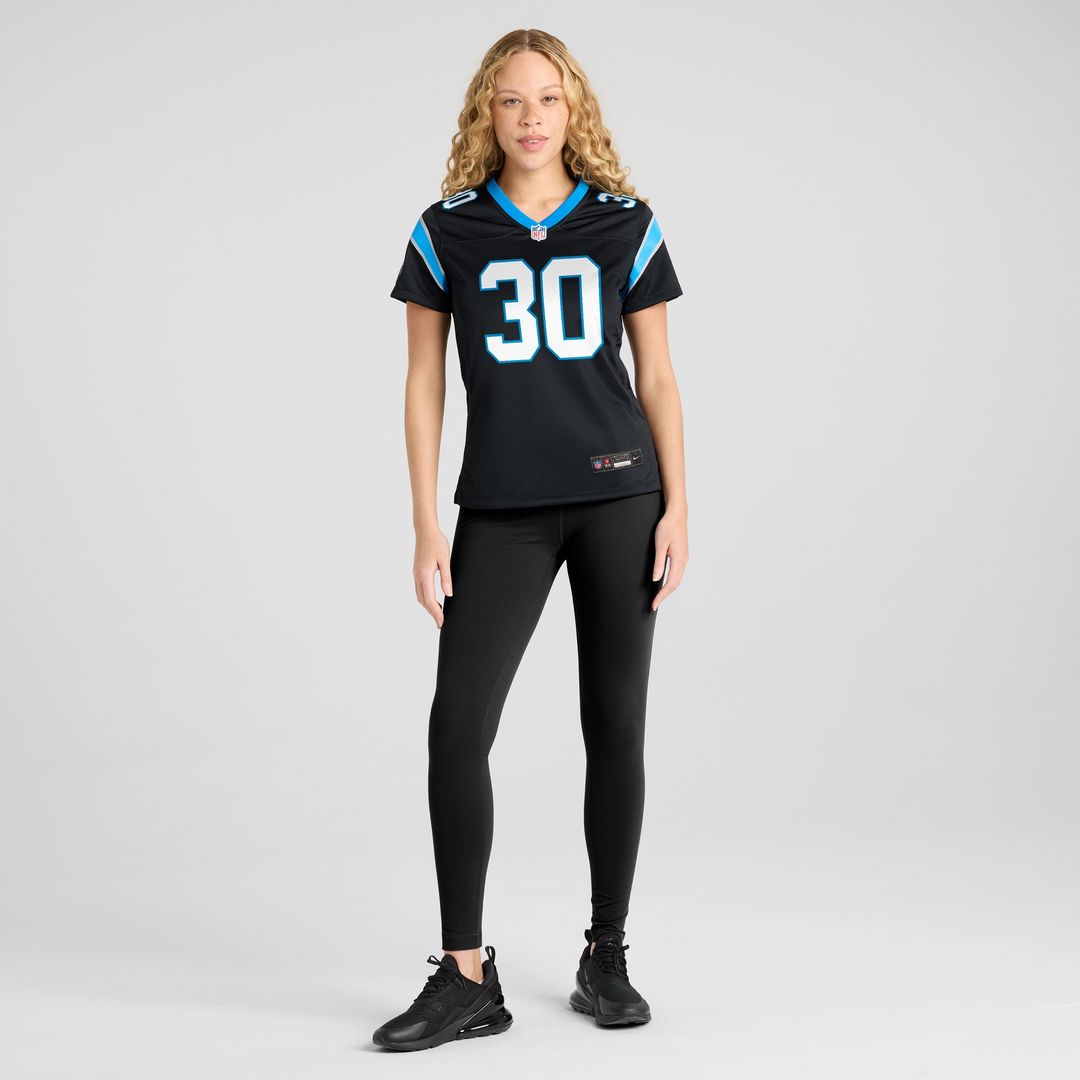 Chuba Hubbard Carolina Panthers Nike Women's Alternate Game Jersey -  Blue