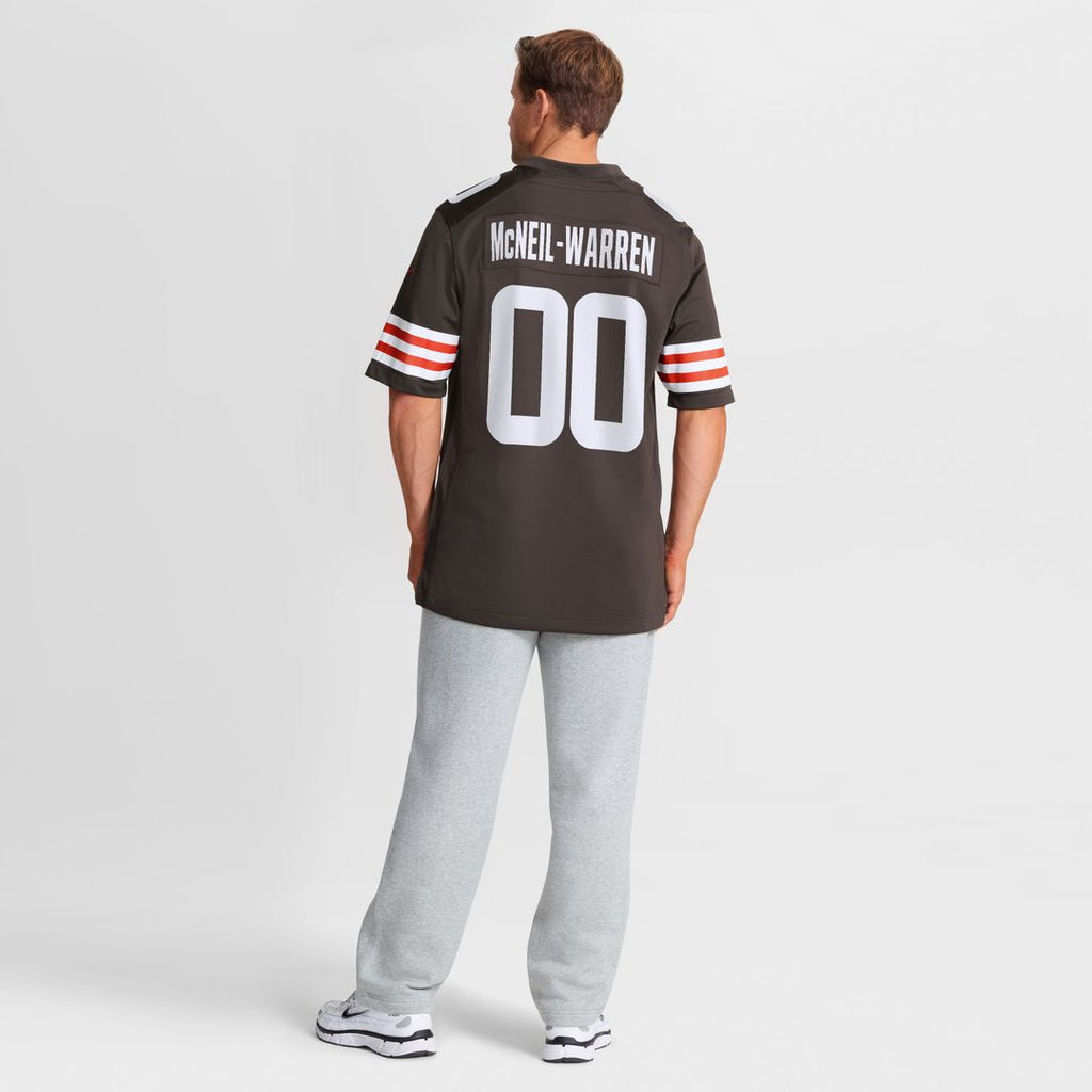 Emmanuel McNeil-Warren Cleveland Browns Nike Game Jersey - Brown