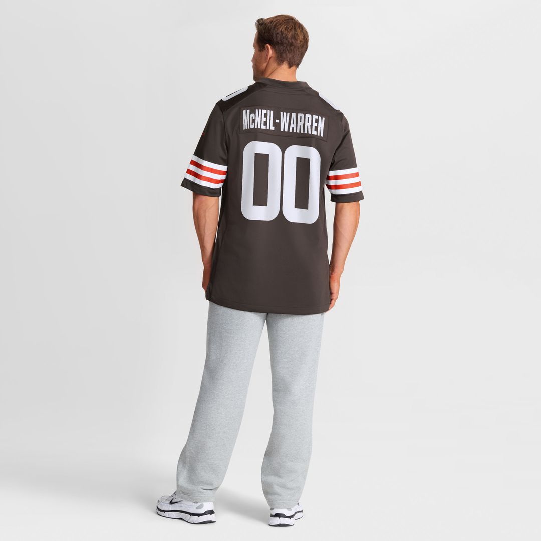 Emmanuel McNeil-Warren Cleveland Browns Nike Game Jersey - Brown