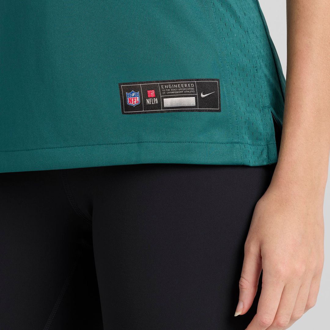Jordan Mailata Philadelphia Eagles Nike Women's Team Game Jersey - Midnight Green