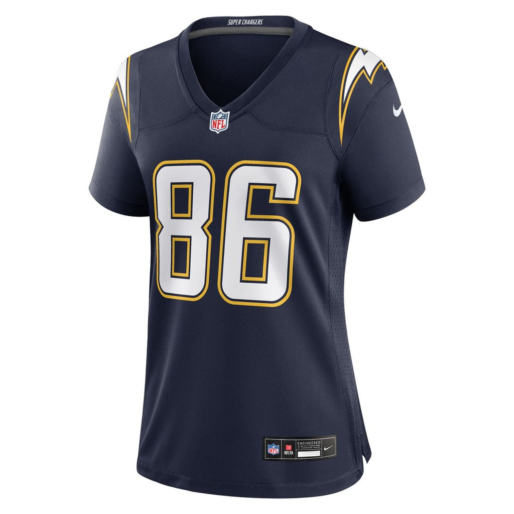 Oronde Gadsden Los Angeles Chargers Nike Women's Alternate Charger Power Game Jersey -  Gold