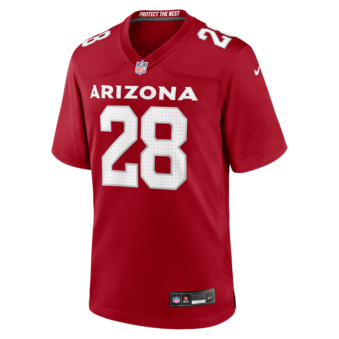Elijah Jones Arizona Cardinals Nike Team Game Jersey -  Cardinal