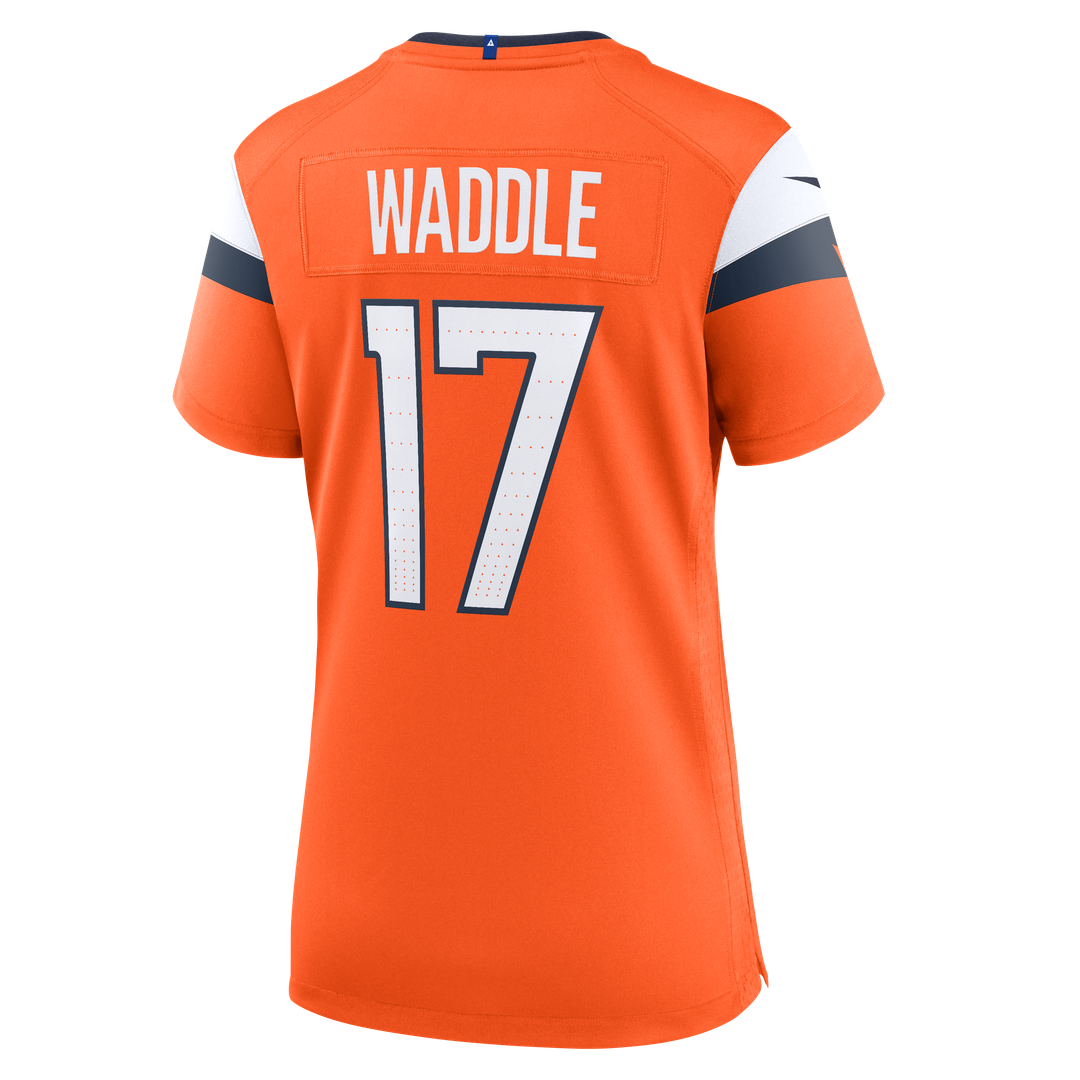 Jaylen Waddle Denver Broncos Nike Women's Game Jersey - Orange