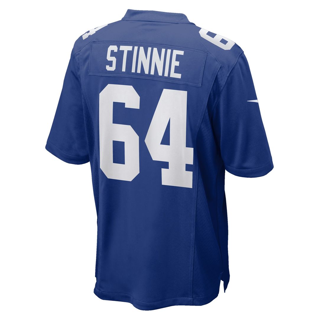 Aaron Stinnie New York Giants Nike Team Game Jersey -  Royal