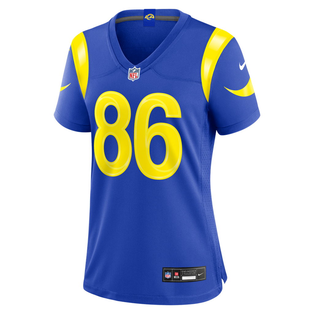 Max Klare Los Angeles Rams Nike Women's Team Game Jersey - Royal