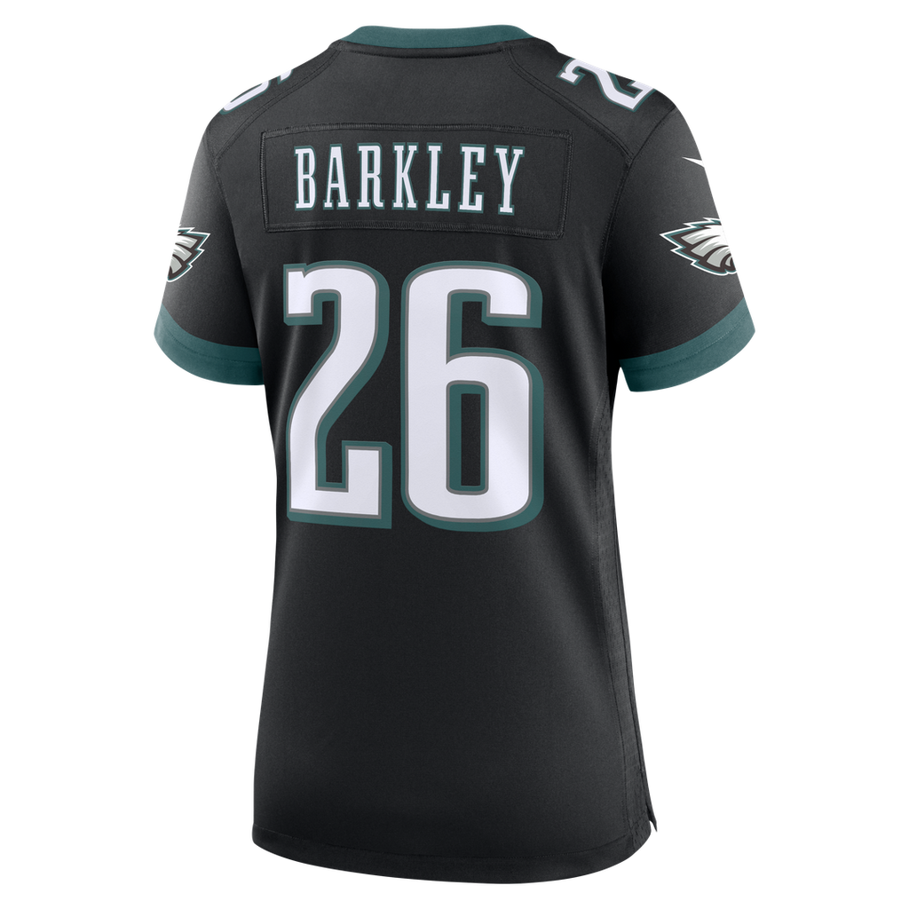 Saquon Barkley Philadelphia Eagles Nike Women's Team Game Jersey -  Midnight Green
