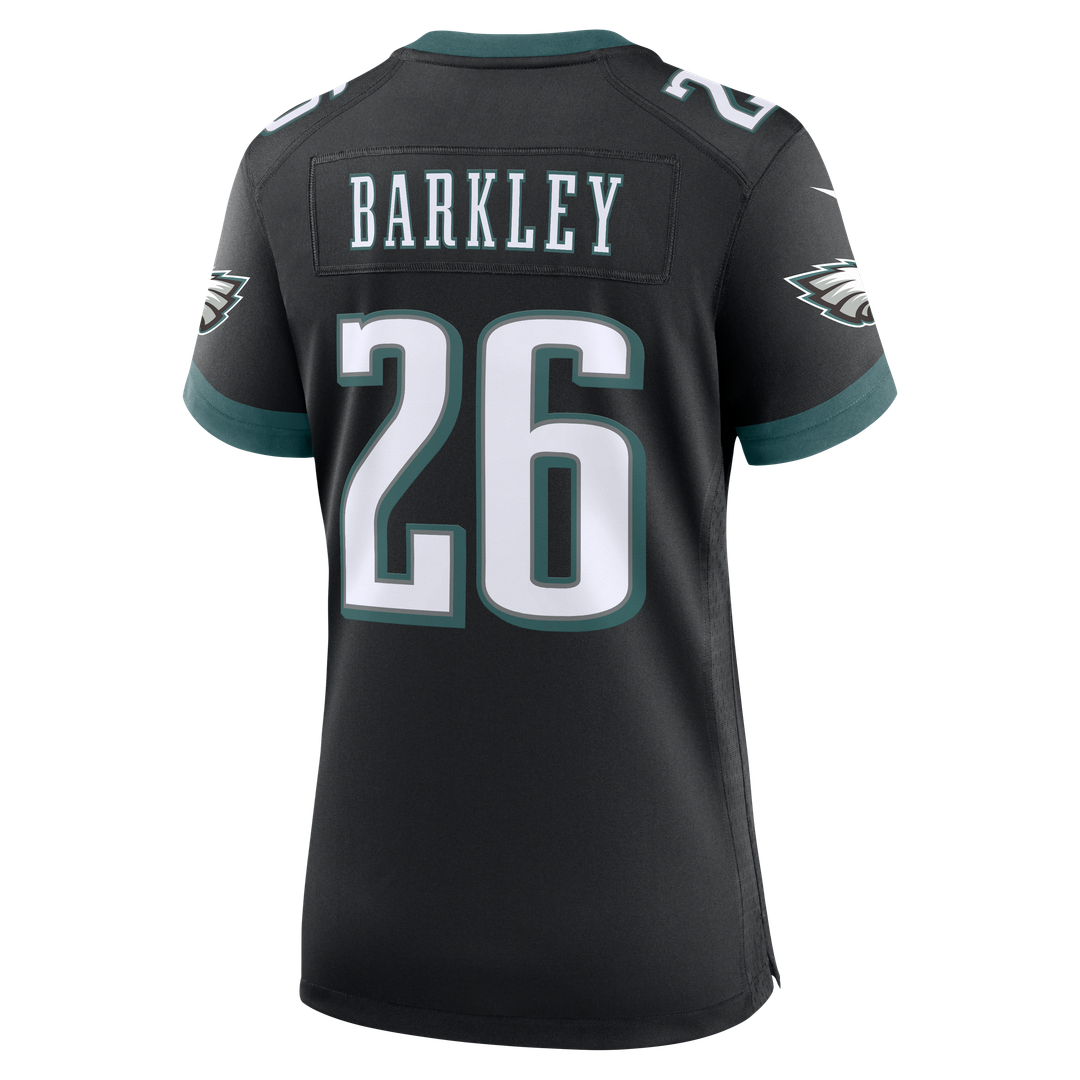 Saquon Barkley Philadelphia Eagles Nike Women's Team Game Jersey -  Midnight Green