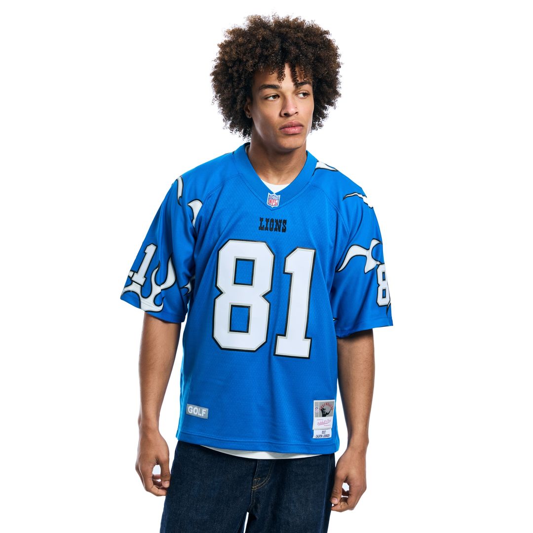 Calvin Johnson Detroit Lions Mitchell & Ness x Golf Wang Unisex 2007 Legacy Fashion Jersey - Blue