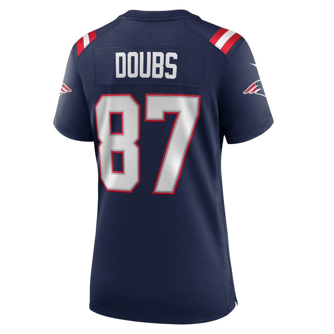 Romeo Doubs New England Patriots Nike Women's Game Jersey - Navy