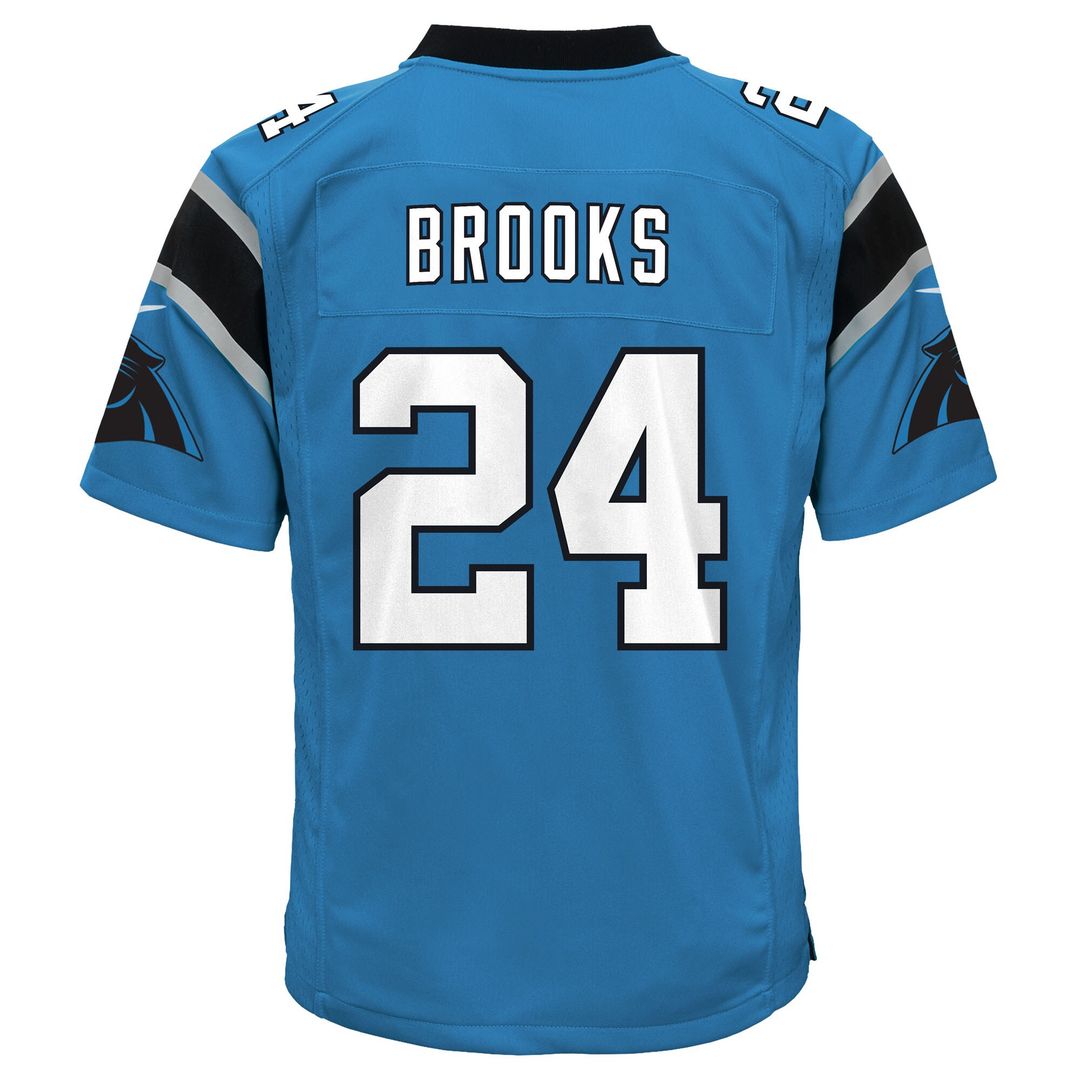 Jonathon Brooks Carolina Panthers Nike Youth Game Jersey - Blue