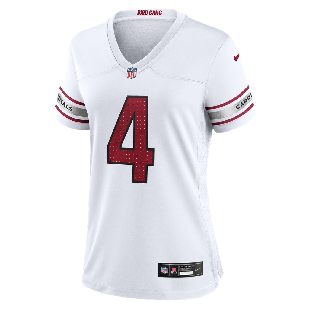 Jeremiyah Love Arizona Cardinals Nike Women's Game Jersey - White