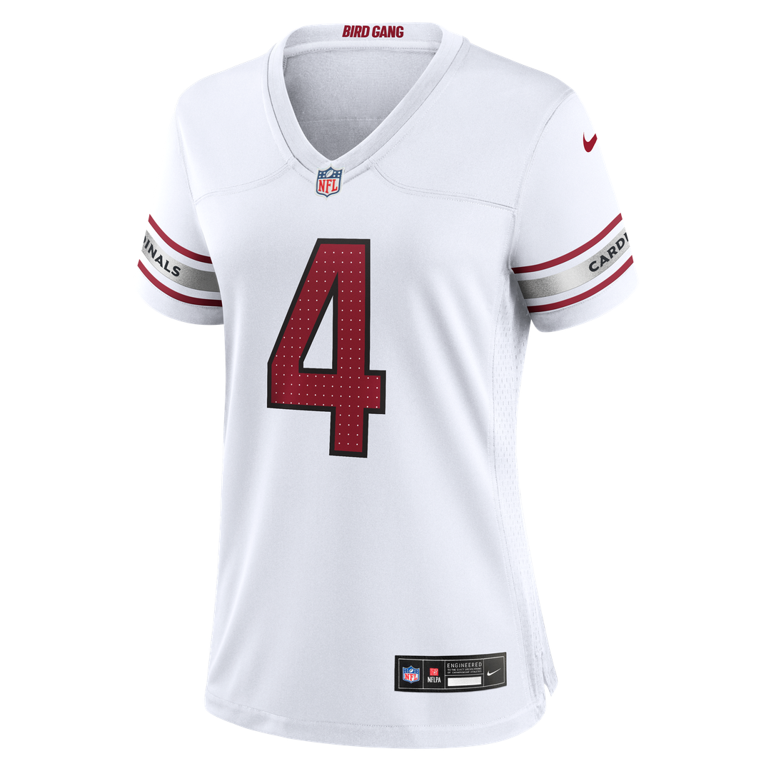 Jeremiyah Love Arizona Cardinals Nike Women's Game Jersey - White