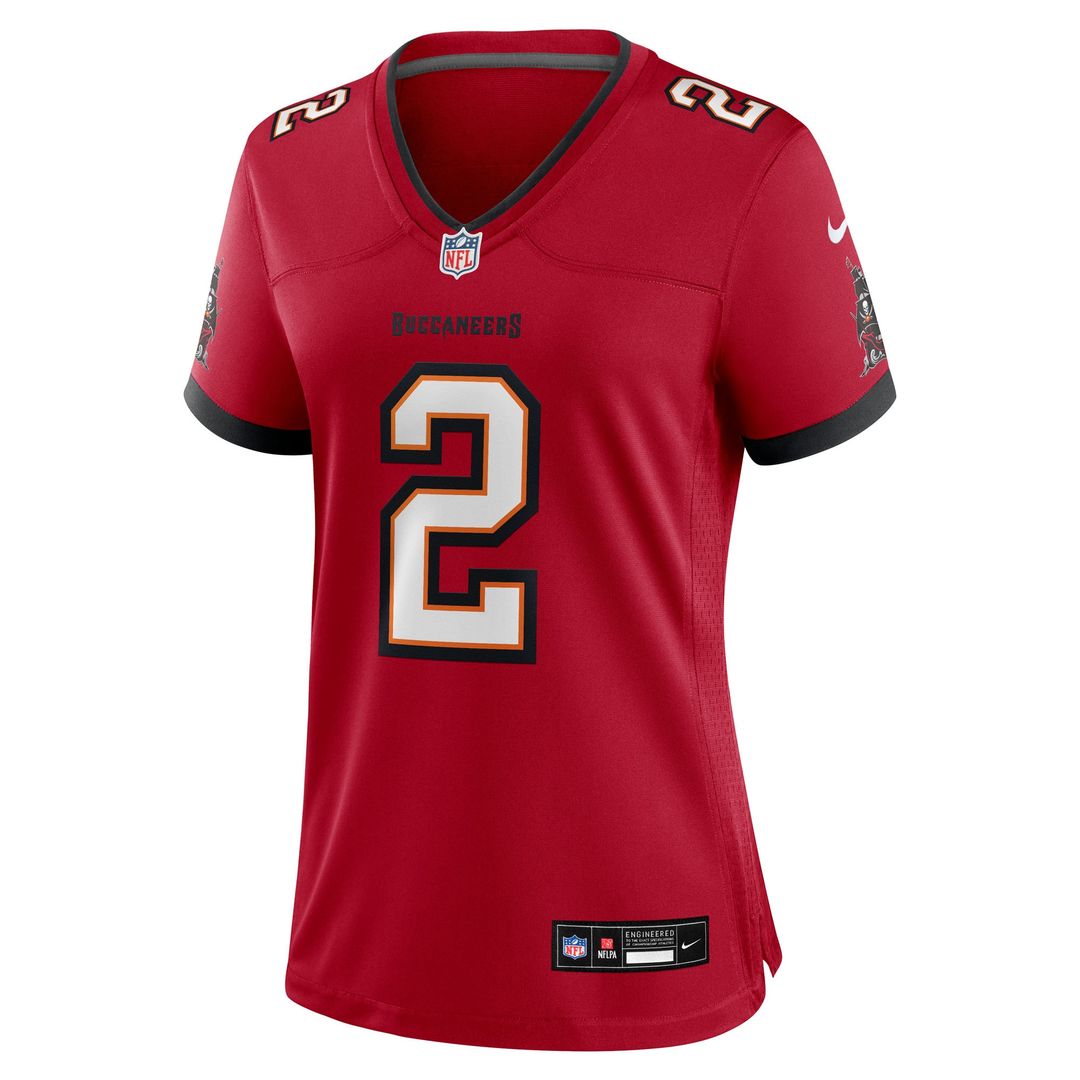 Emeka Egbuka  Tampa Bay Buccaneers Nike Women's Team  Game Jersey - Red