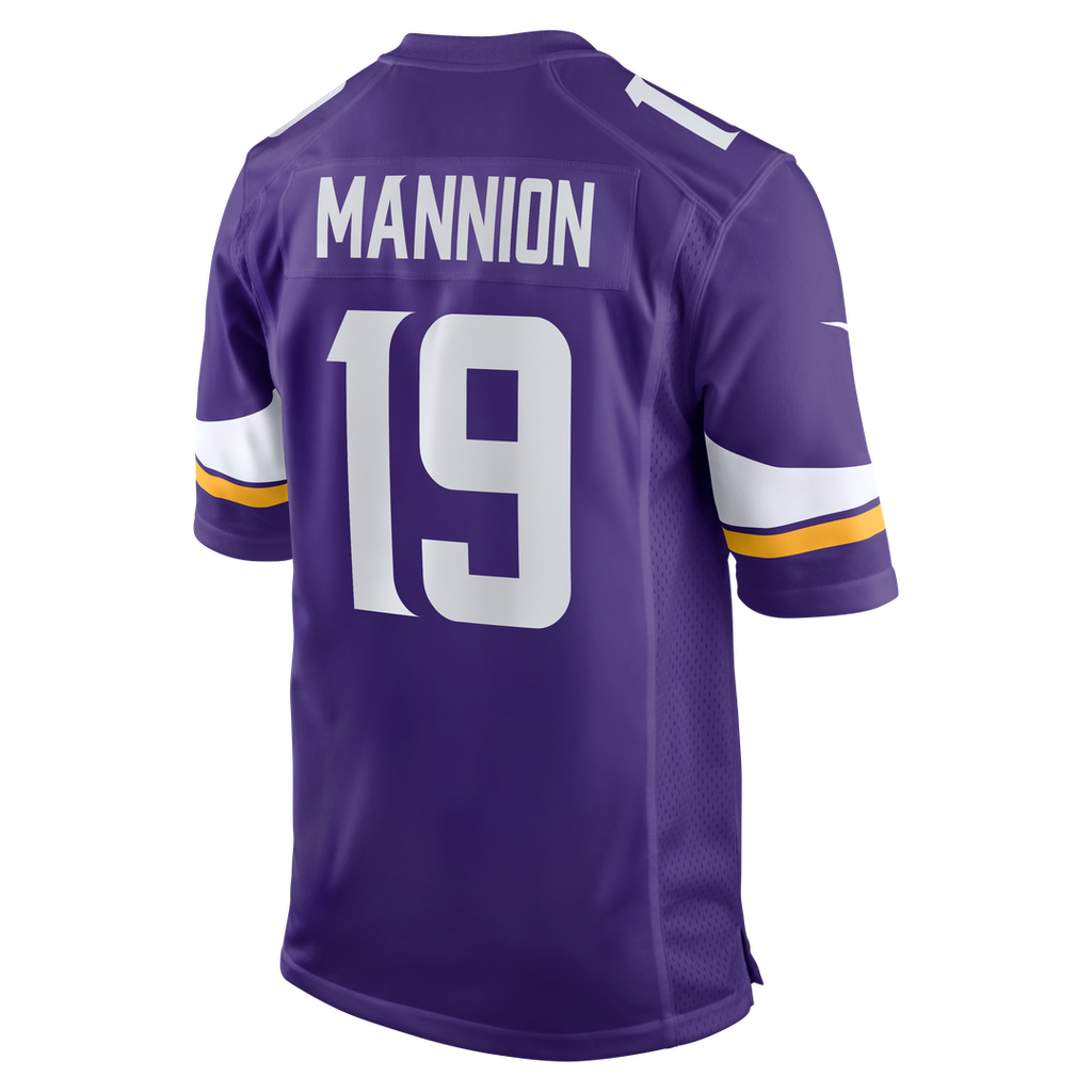 Sean Mannion Minnesota Vikings Nike  Game Jersey -  Purple