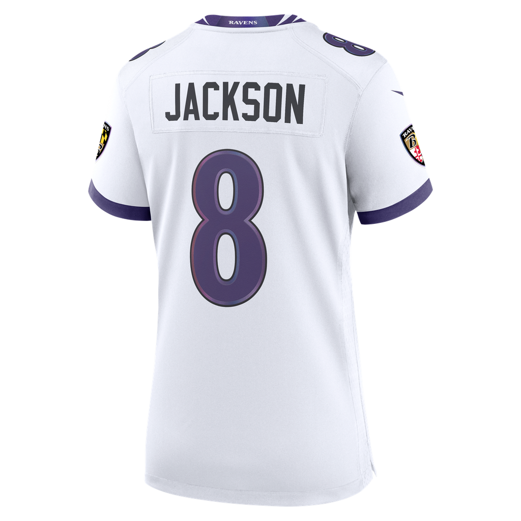 Lamar Jackson Baltimore Ravens Nike Women's Alternate Game Jersey - Black
