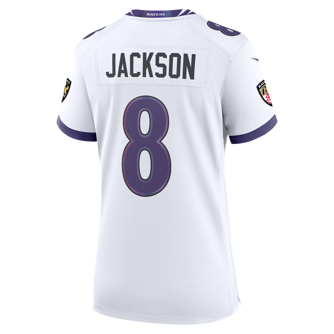Lamar Jackson Baltimore Ravens Nike Women's Alternate Game Jersey - Black