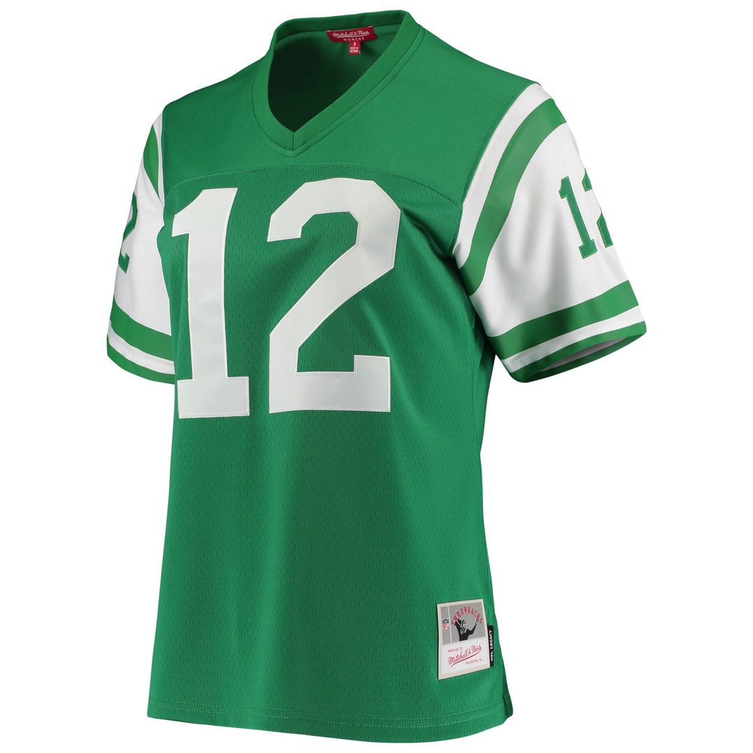 Joe Namath New York Jets Mitchell & Ness Women's 1969 Legacy Replica Jersey - Green