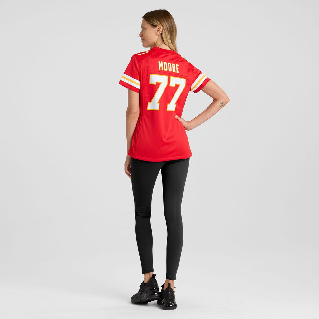 Jaylon Moore Kansas City Chiefs Nike Women's Team Game Jersey -  Red