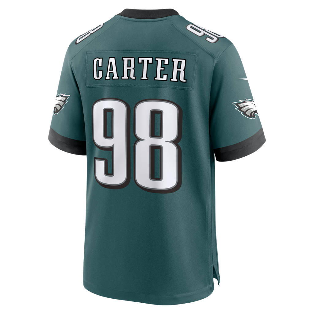 Jalen Carter Philadelphia Eagles Nike Alternate Game Player Jersey - Black