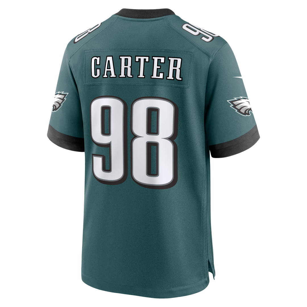 Jalen Carter Philadelphia Eagles Nike Alternate Game Player Jersey - Black