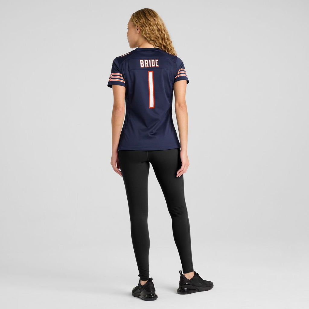 Number 1 Bride Chicago Bears Nike Women's Game Jersey - Navy
