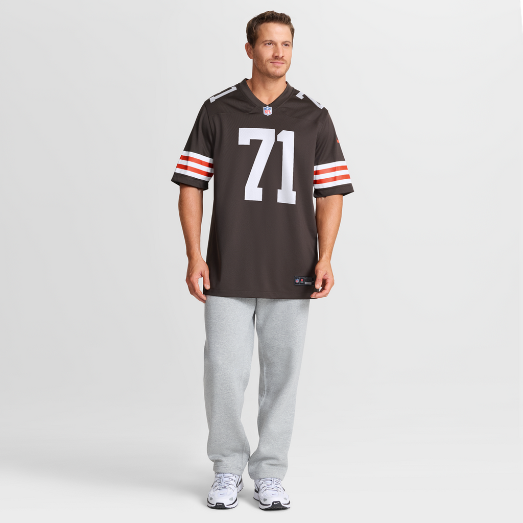 Tytus Howard Cleveland Browns Nike Team Game Jersey -  Brown