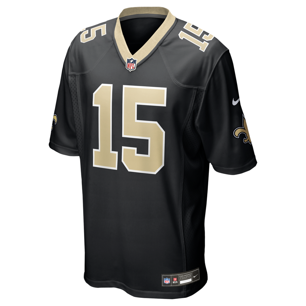 Mason Tipton New Orleans Saints Nike Team Game Jersey -  Black