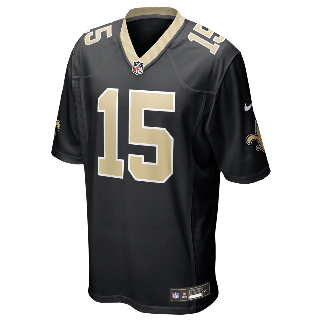 Mason Tipton New Orleans Saints Nike Team Game Jersey -  Black
