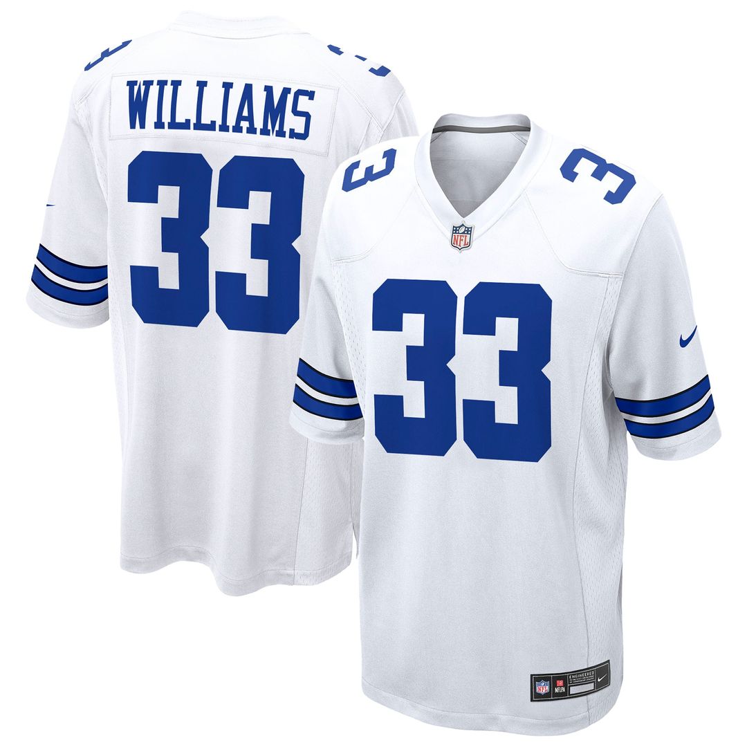 Javonte Williams Dallas Cowboys Nike Alternate Game Jersey - Navy