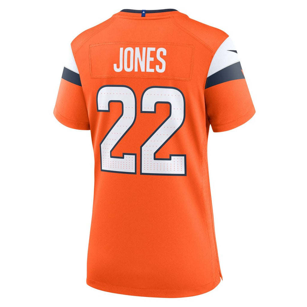 Brandon Jones Denver Broncos Nike Women's Team Game Jersey -  Orange