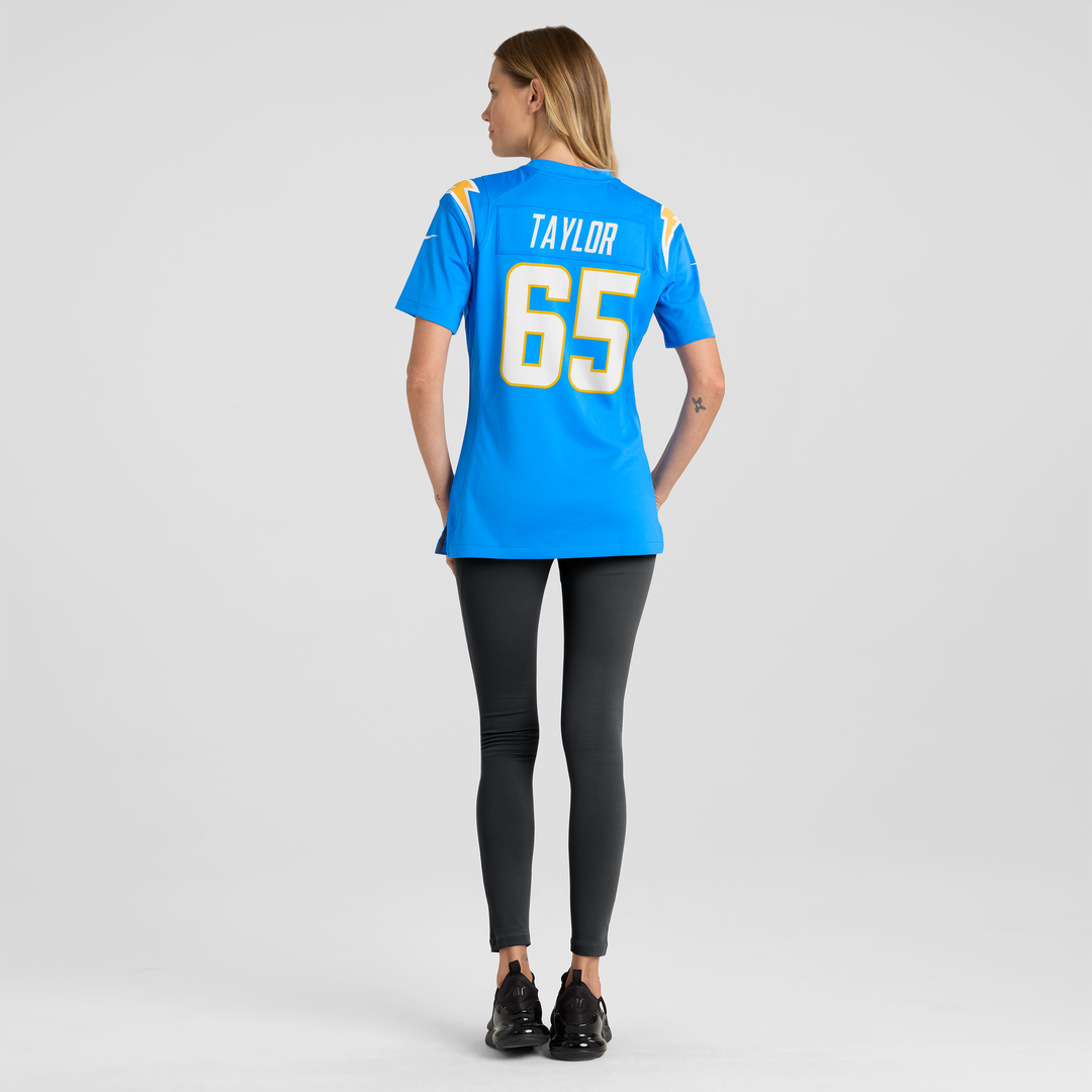 Logan Taylor Los Angeles Chargers Nike Women's Team Game Jersey -  Powder Blue