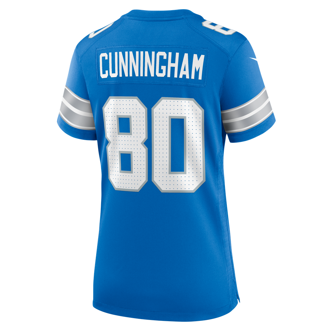 Malik Cunningham Detroit Lions Nike Women's Team Game Jersey -  Blue
