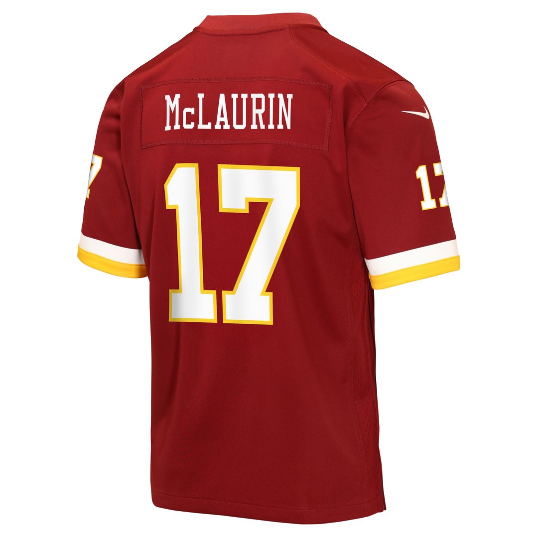 Terry McLaurin Washington Commanders Nike Youth Game Jersey - Burgundy