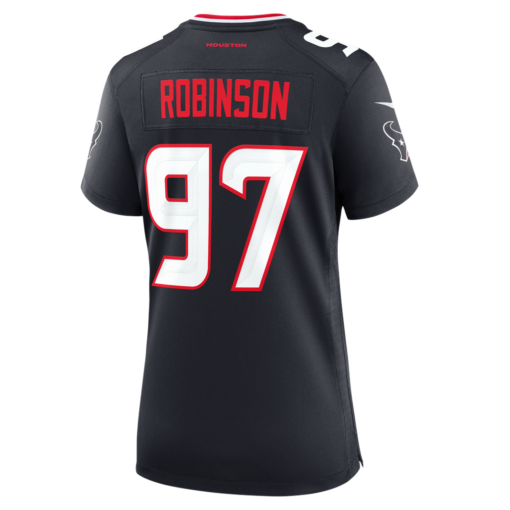 Dominique Robinson Houston Texans Nike Women's Team Game Jersey -  Navy