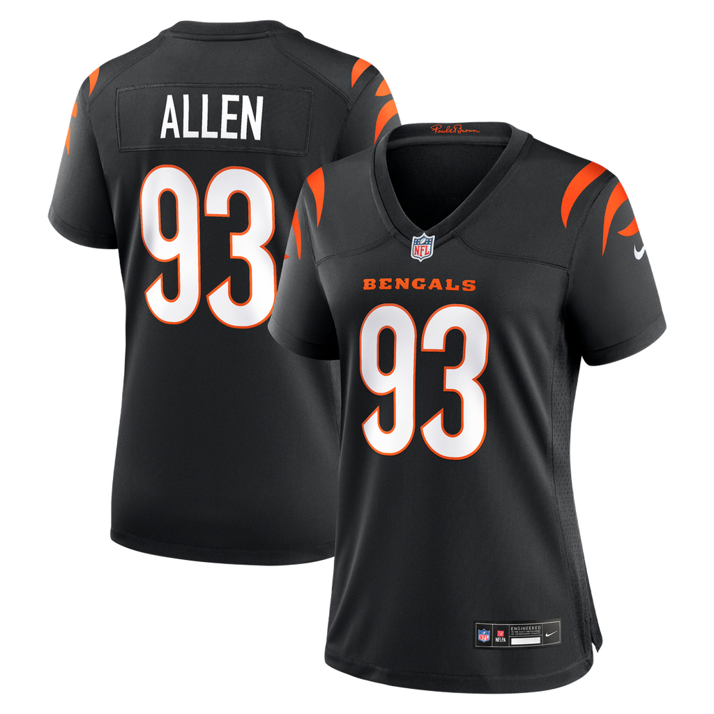 Jonathan Allen Cincinnati Bengals Nike Women's Team Game Jersey -  Black