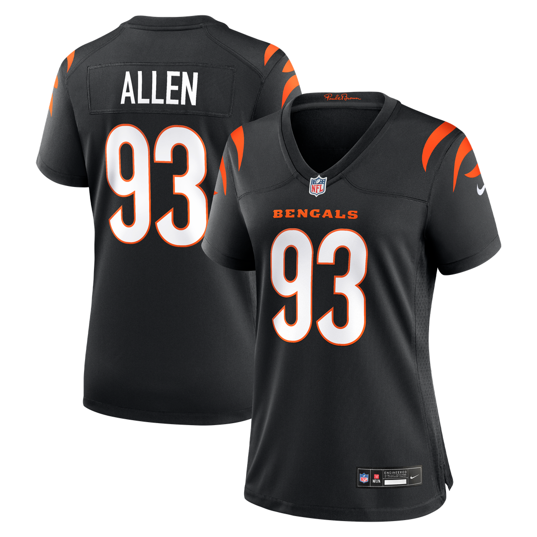 Jonathan Allen Cincinnati Bengals Nike Women's Team Game Jersey -  Black
